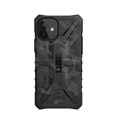 Ударопрочный чехол Urban Armor Gear Pathfinder Black Midnight Camo для iPhone 12