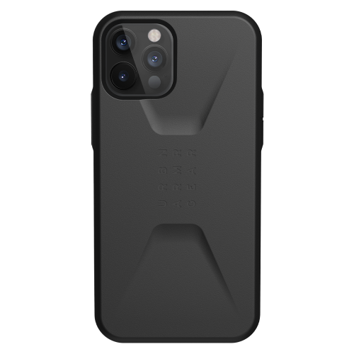 Ударопрочный чехол Urban Armor Gear Civilian Series Black для iPhone 12