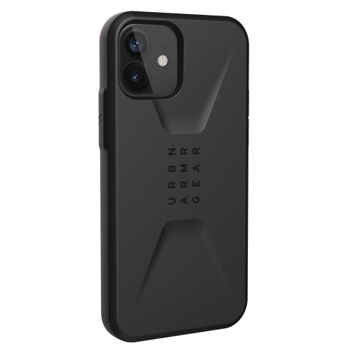 Ударопрочный чехол Urban Armor Gear Civilian Series Black для iPhone 12