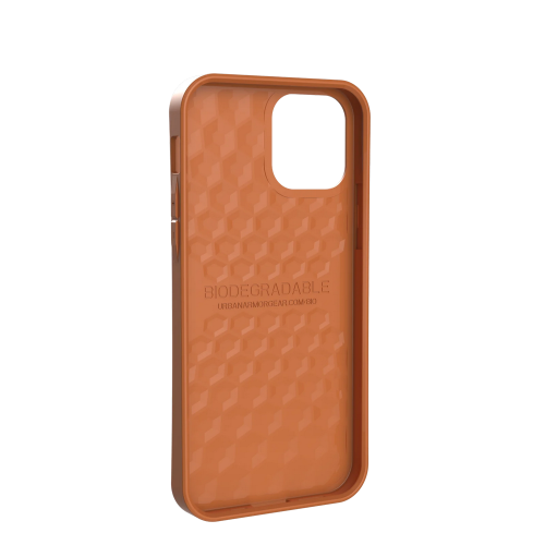 Ударопрочный чехол Urban Armor Gear Outback Bio Series Orange для iPhone 12