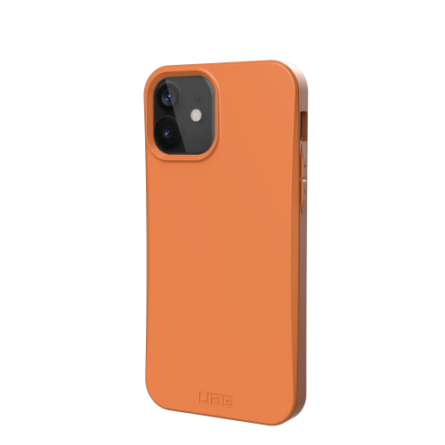 Ударопрочный чехол Urban Armor Gear Outback Bio Series Orange для iPhone 12