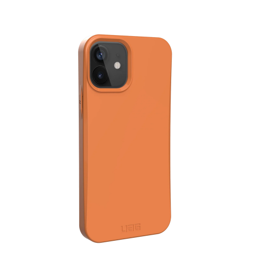 Ударопрочный чехол Urban Armor Gear Outback Bio Series Orange для iPhone 12
