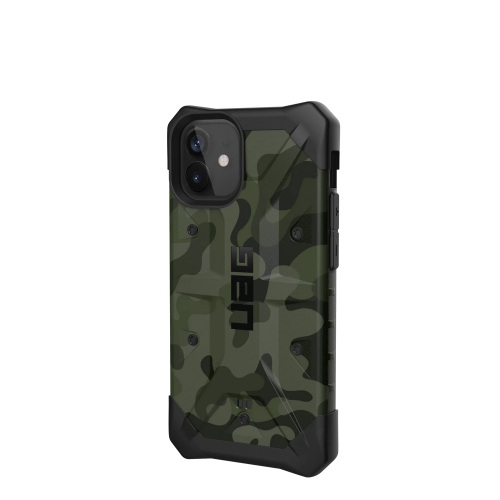 Ударопрочный чехол Urban Armor Gear Pathfinder Forest Camo для iPhone 12 mini