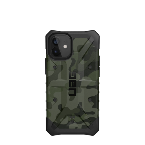 Ударопрочный чехол Urban Armor Gear Pathfinder Forest Camo для iPhone 12 mini