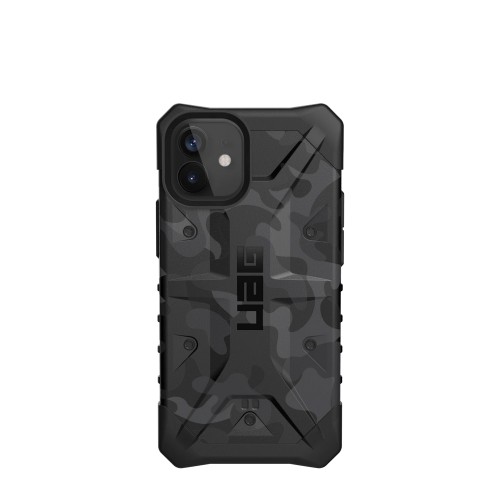 Ударопрочный чехол Urban Armor Gear Pathfinder Black Midnight Camo для iPhone 12 mini
