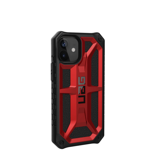 Ударопрочный чехол Urban Armor Gear Monarch Crimson для iPhone 12 mini
