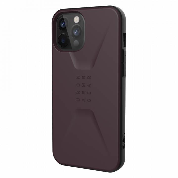 Ударопрочный чехол Urban Armor Gear Civilian Series Eggplant для iPhone 12 Pro