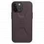 Ударопрочный чехол Urban Armor Gear Civilian Series Eggplant для iPhone 12 Pro