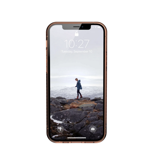 Ударопрочный чехол Urban Armor Gear Lucent Series Orange для iPhone 12 Pro