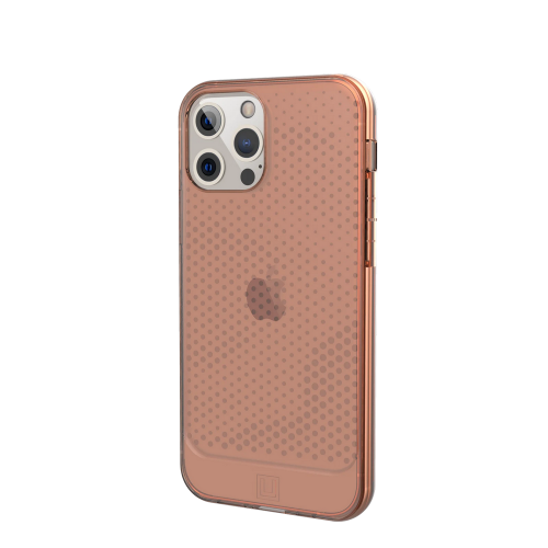 Ударопрочный чехол Urban Armor Gear Lucent Series Orange для iPhone 12 Pro