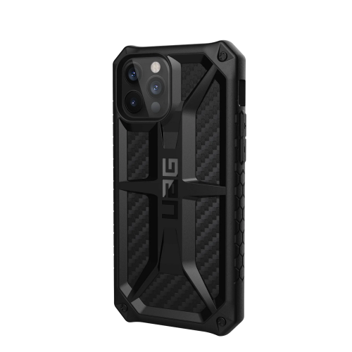 Ударопрочный чехол Urban Armor Gear Monarch Carbon Fiber для iPhone 12 / 12 Pro