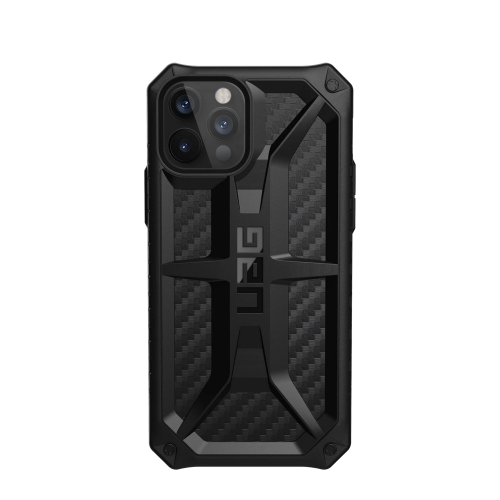 Ударопрочный чехол Urban Armor Gear Monarch Carbon Fiber для iPhone 12 / 12 Pro