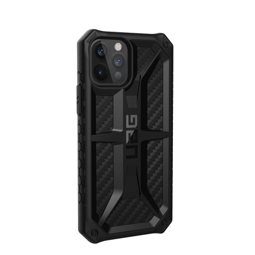 Ударопрочный чехол Urban Armor Gear Monarch Carbon Fiber для iPhone 12 / 12 Pro
