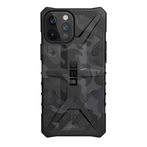 Ударопрочный чехол Urban Armor Gear Pathfinder Black Midnight Camo для iPhone 12 Pro Max