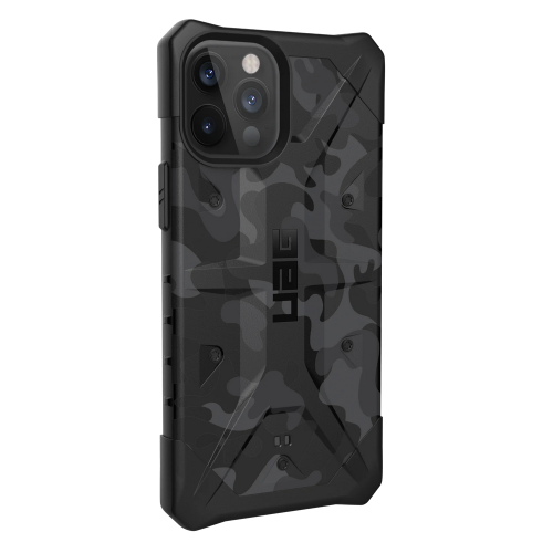 Ударопрочный чехол Urban Armor Gear Pathfinder Black Midnight Camo для iPhone 12 Pro Max