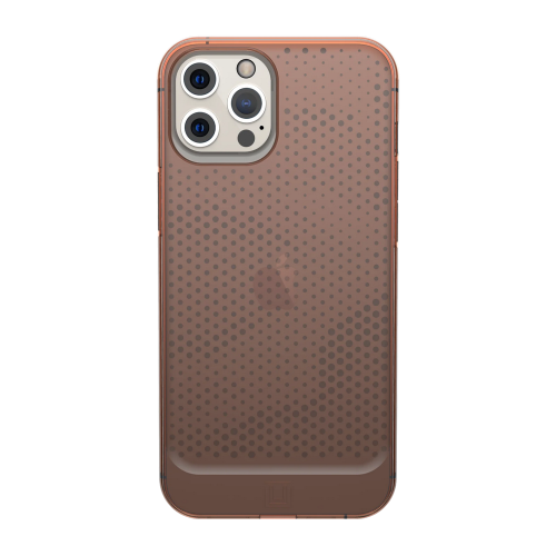 Ударопрочный чехол Urban Armor Gear Lucent Series Orange для iPhone 12 Pro Max