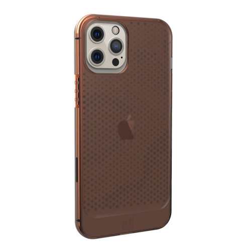 Ударопрочный чехол Urban Armor Gear Lucent Series Orange для iPhone 12 Pro Max
