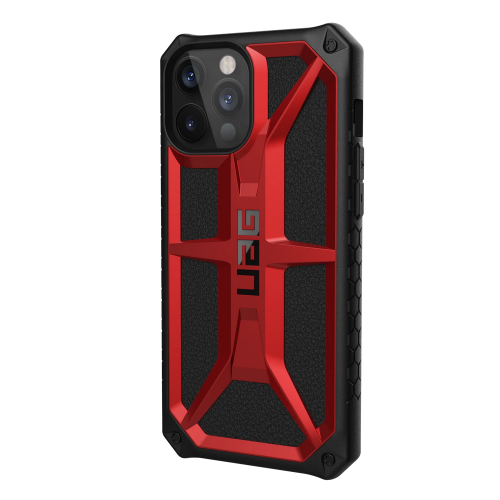 Ударопрочный чехол Urban Armor Gear Monarch Crimson для iPhone 12 Pro Max