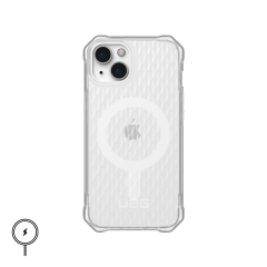 Ударопрочный чехол Urban Armor Gear Essential Armor with MagSafe Series Frosted Ice для iPhone 13 / iPhone 14