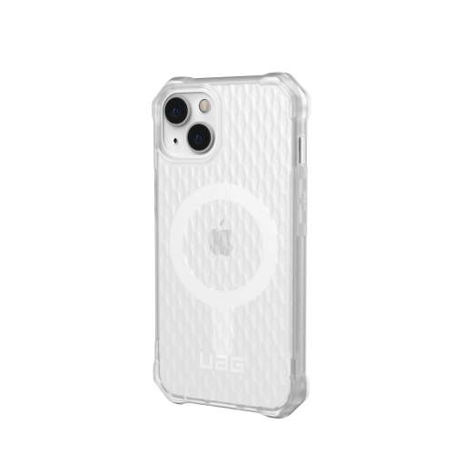 Ударопрочный чехол Urban Armor Gear Essential Armor with MagSafe Series Frosted Ice для iPhone 13 / iPhone 14