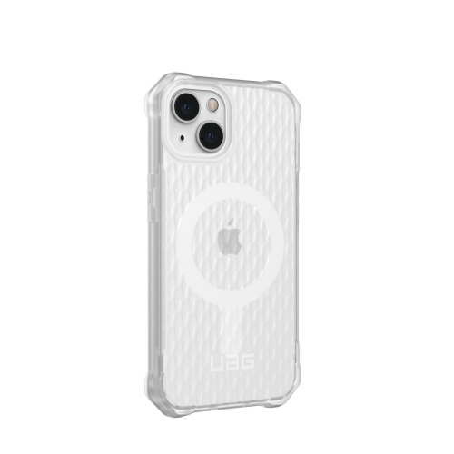 Ударопрочный чехол Urban Armor Gear Essential Armor with MagSafe Series Frosted Ice для iPhone 13 / iPhone 14