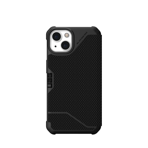 Ударопрочный чехол Urban Armor Gear Metropolis Folio Series Black для iPhone 13 / iPhone 14