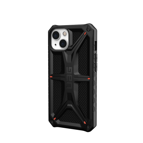 Ударопрочный чехол Urban Armor Gear Monarch Kevlar® Series Black для iPhone 13 / iPhone 14