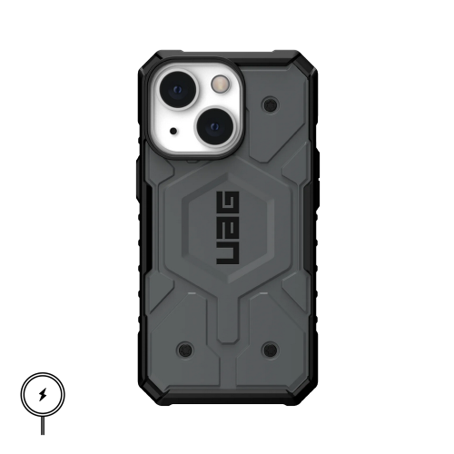 Ударопрочный чехол Urban Armor Gear Pathfinder with MagSafe Series Silver для iPhone 13 / iPhone 14