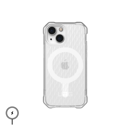 Ударопрочный чехол Urban Armor Gear Essential Armor with MagSafe Series Frosted Ice для iPhone 13 mini