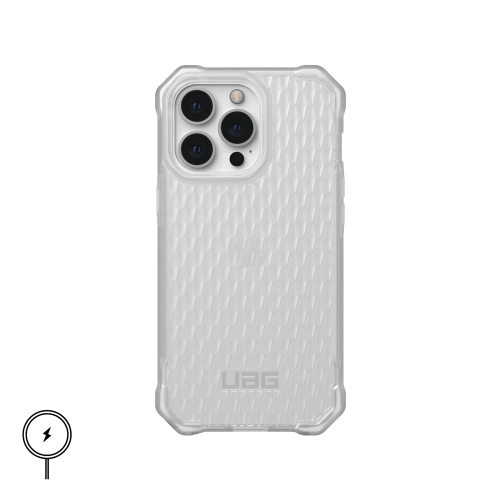 Ударопрочный чехол Urban Armor Gear Essential Armor with MagSafe Series Frosted Ice для iPhone 13 Pro