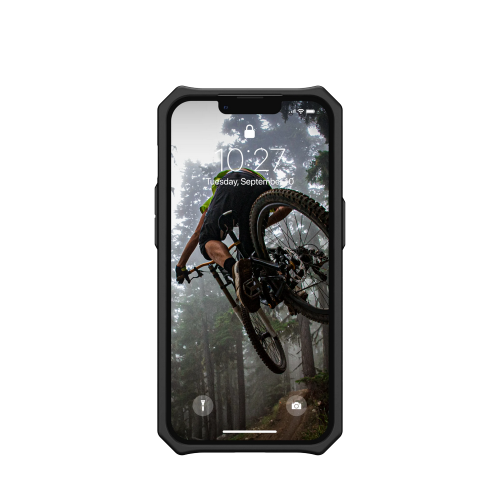 Ударопрочный чехол Urban Armor Gear Monarch Kevlar® Series Black для iPhone 13 Pro