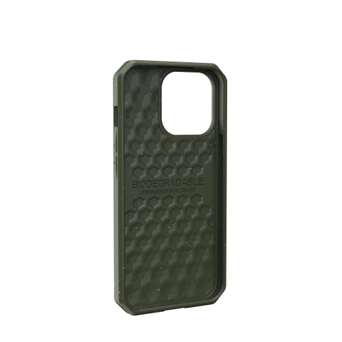 Ударопрочный чехол Urban Armor Gear Biodegradable Outback Series Olive для iPhone 13 Pro