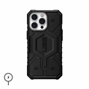 Ударопрочный чехол Urban Armor Gear Pathfinder with MagSafe Series Black для iPhone 13 Pro