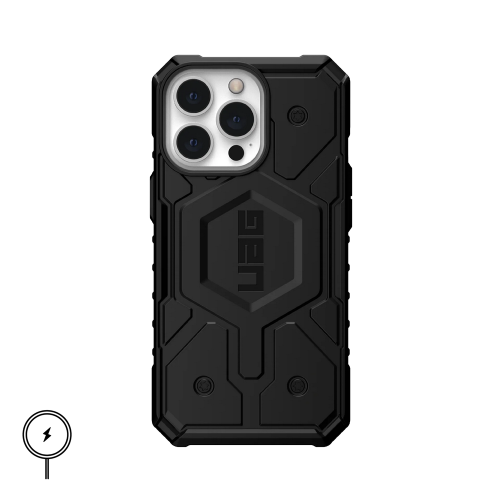Ударопрочный чехол Urban Armor Gear Pathfinder with MagSafe Series Black для iPhone 13 Pro