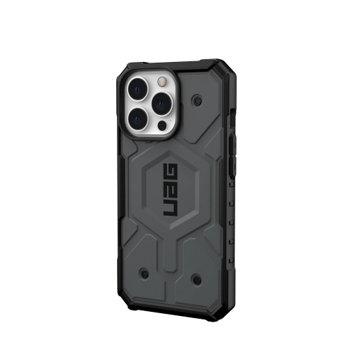 Ударопрочный чехол Urban Armor Gear Pathfinder with MagSafe Series Silver для iPhone 13 Pro