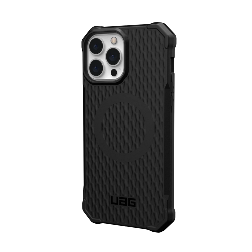 Ударопрочный чехол Urban Armor Gear Essential Armor with MagSafe Series Black для iPhone 13 Pro Max