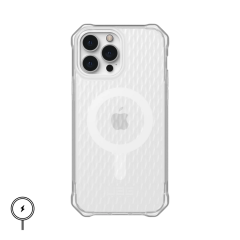 Ударопрочный чехол Urban Armor Gear Essential Armor with MagSafe Series Frosted Ice для iPhone 13 Pro Max