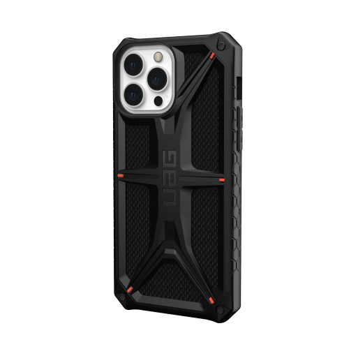 Ударопрочный чехол Urban Armor Gear Monarch Kevlar® Series Black для iPhone 13 Pro Max