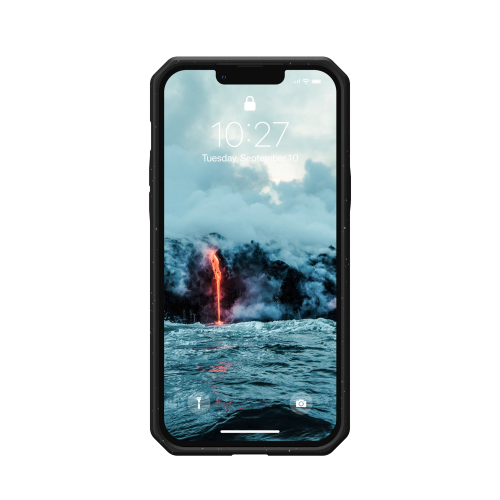 Ударопрочный чехол Urban Armor Gear Biodegradable Outback Series Black для iPhone 13 Pro Max