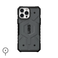 Ударопрочный чехол Urban Armor Gear Pathfinder with MagSafe Series Silver для iPhone 13 Pro Max