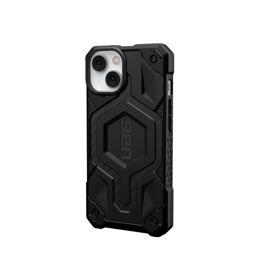 Ударопрочный чехол Urban Armor Gear Monarch for MagSafe Series Carbon Fiber для iPhone 13 / iPhone 14