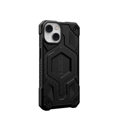 Ударопрочный чехол Urban Armor Gear Monarch for MagSafe Series Carbon Fiber для iPhone 13 / iPhone 14