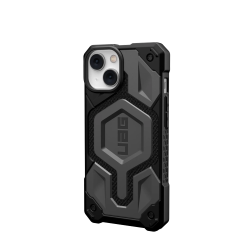 Ударопрочный чехол Urban Armor Gear Monarch for MagSafe Series Silver для iPhone 13 / iPhone 14