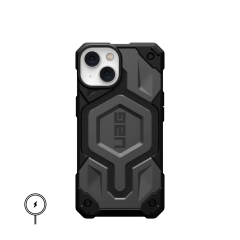 Ударопрочный чехол Urban Armor Gear Monarch for MagSafe Series Silver для iPhone 13 / iPhone 14