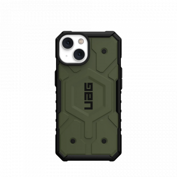 Ударопрочный чехол Urban Armor Gear Pathfinder for MagSafe Series Olive для iPhone 14