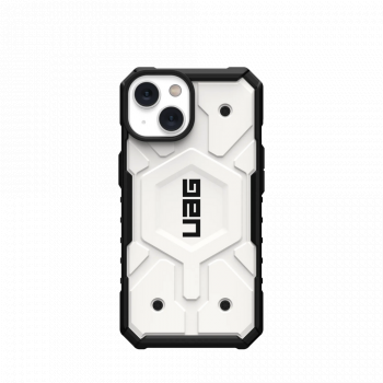 Ударопрочный чехол Urban Armor Gear Pathfinder for MagSafe Series White для iPhone 14