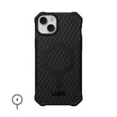 Ударопрочный чехол Urban Armor Gear Essential Armor for MagSafe Series Black для iPhone 14 Plus / 15 Plus