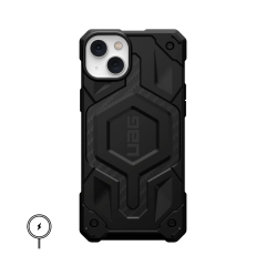 Ударопрочный чехол Urban Armor Gear Monarch for MagSafe Series Carbon Fiber для iPhone 14 Plus / 15 Plus