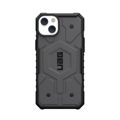 Ударопрочный чехол Urban Armor Gear Pathfinder for MagSafe Series Silver для iPhone 14 Plus / 15 Plus