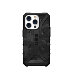 Ударопрочный чехол Urban Armor Gear Pathfinder SE Series Black Midnight Camo для iPhone 14 Pro